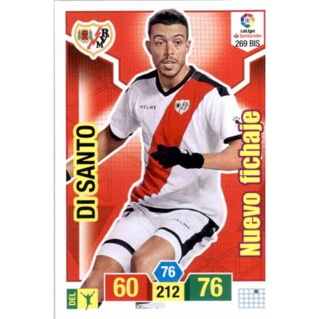 Di Santo Nuevo fichaje 269 Bis Adrenalyn XL La Liga Santander 2018-19