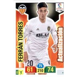 Ferran Torres Actualización 317 Bis Adrenalyn XL La Liga Santander 2018-19