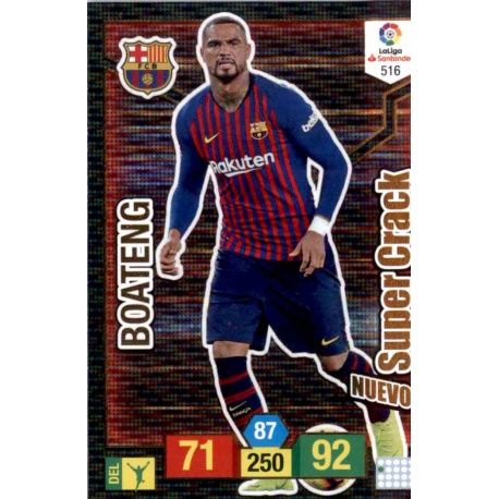 Boateng Nuevo Super Crack 516 Adrenalyn XL La Liga Santander 2018-19