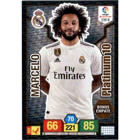 Marcelo Platinum 239B Adrenalyn XL La Liga Santander 2018-19