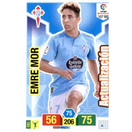 Emre Mor Actualización Platinum 107 Bis Adrenalyn XL La Liga Santander 2018-19