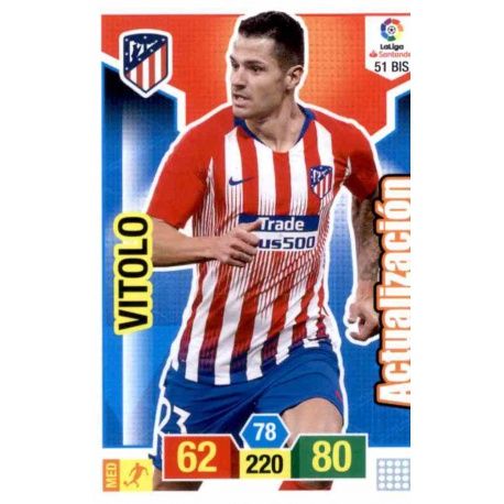 Vitolo Actualización Platinum 57 Bis Adrenalyn XL La Liga Santander 2018-19