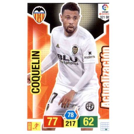 Coquelin Actualización Platinum 321 Bis Adrenalyn XL La Liga Santander 2018-19