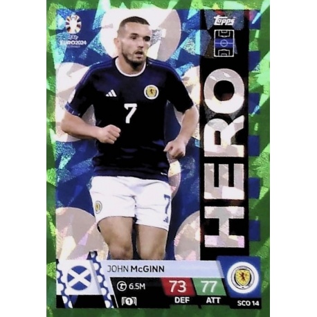 John McGinn Hero Green Emerald Scotland SCO 14