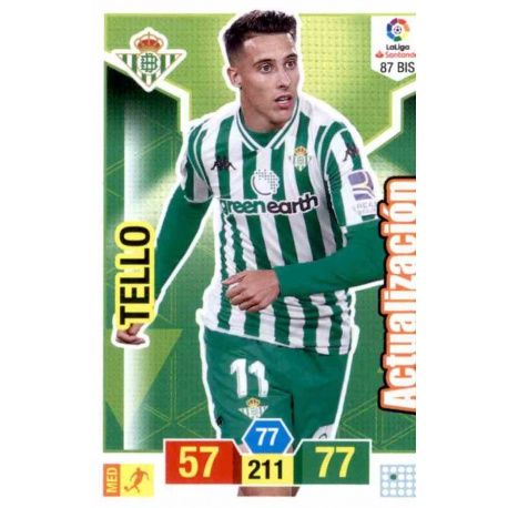 Tello Actualización Platinum 87 Bis Adrenalyn XL La Liga Santander 2018-19