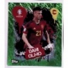 Sale Online Dani Olmo Artist Spain Green Super Rare Album Topps Euro 2024