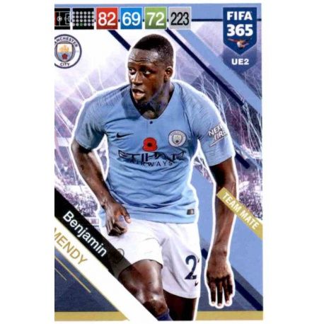 Benjamin Mendy Manchester City UE2 FIFA 365 Adrenalyn XL