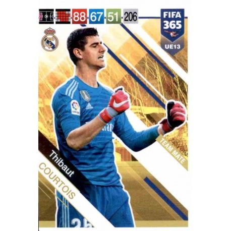 Thibaut Courtois Real Madrid UE13 FIFA 365 Adrenalyn XL