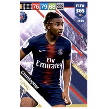 Christopher Nkunku Paris Saint-Germain UE19 FIFA 365 Adrenalyn XL