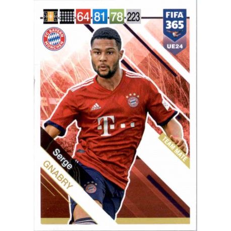 Serge Gnabry Bayern München UE24 FIFA 365 Adrenalyn XL