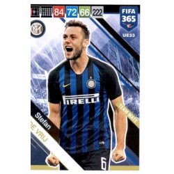 Stefan de Vrij Internazionale UE33 FIFA 365 Adrenalyn XL