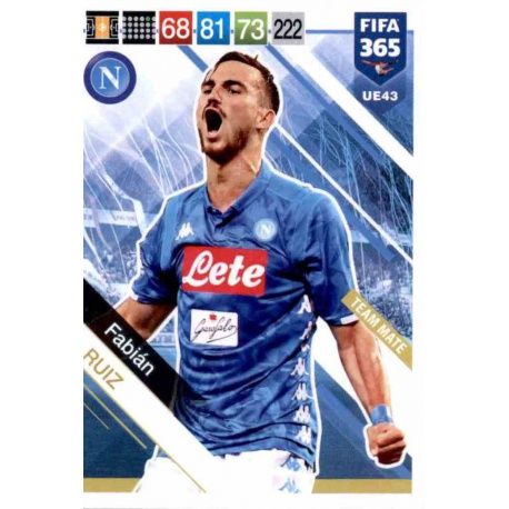 Fabián Ruíz SSC Napoli UE43 FIFA 365 Adrenalyn XL