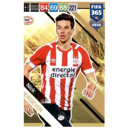 Nick Viergever PSV Eindhoven UE46 FIFA 365 Adrenalyn XL