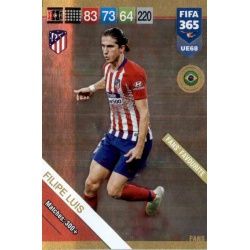 Filipe Luis Fans Favourite UE68 FIFA 365 Adrenalyn XL