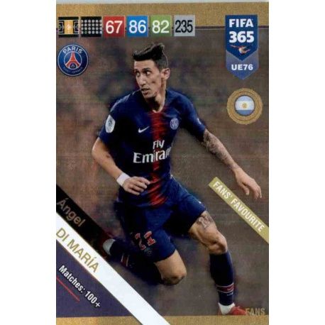 Ángel Di María Fans Favourite UE76 FIFA 365 Adrenalyn XL