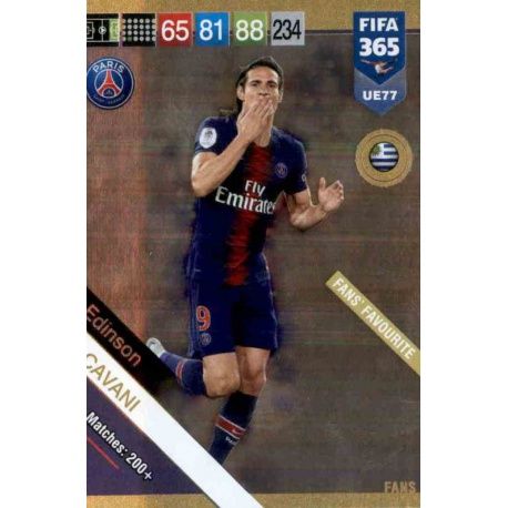 Edinson Cavani Fans Favourite UE77 FIFA 365 Adrenalyn XL