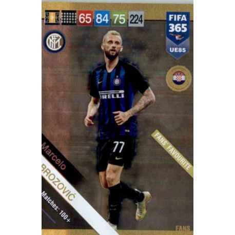 Marcelo Brozović Fans Favourite UE85 FIFA 365 Adrenalyn XL