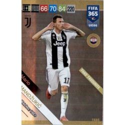 Mario Mandžukić Fans Favourite UE86 FIFA 365 Adrenalyn XL