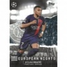 Soccer Cards Kylian Mbappé European Nights Topps Flagship 2024