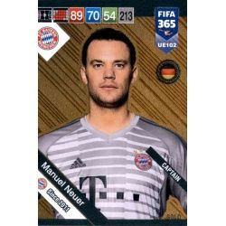 Manuel Neuer Gold Captains UE102 FIFA 365 Adrenalyn XL