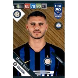 Mauro Icardi Gold Captains UE105 FIFA 365 Adrenalyn XL