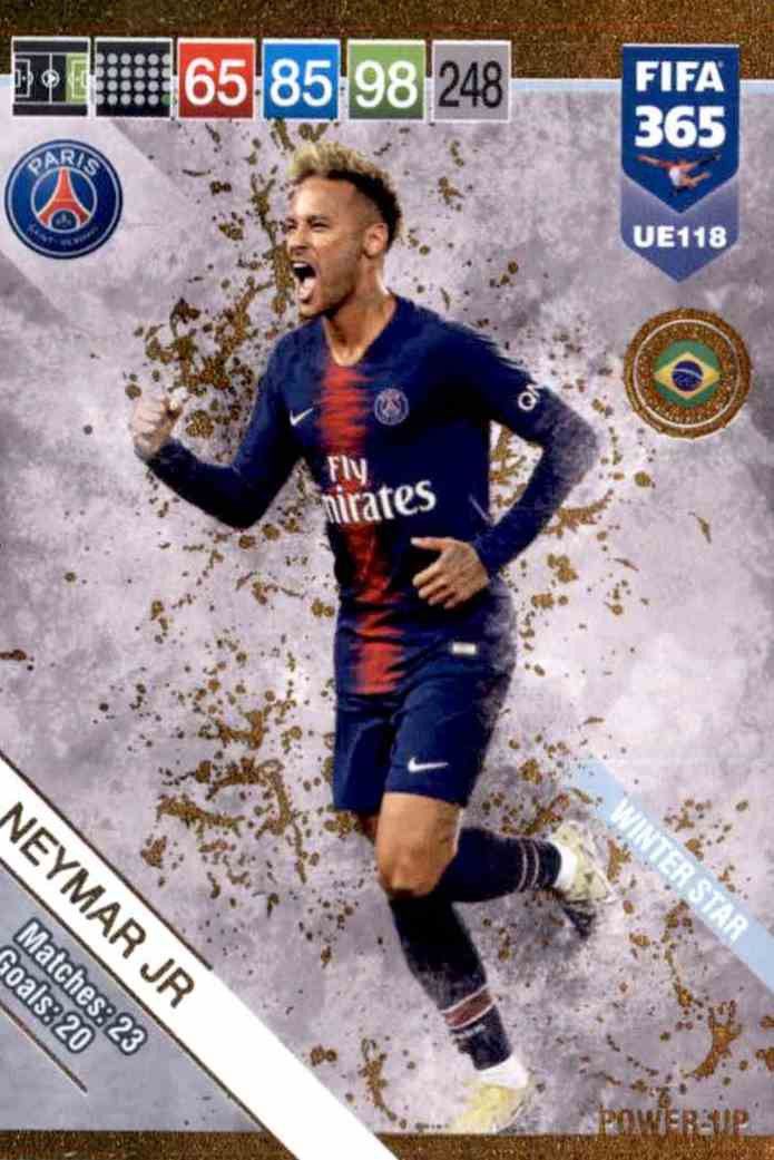 Neymar Jr Fifa 365 Cards 2019 Limited Edition 