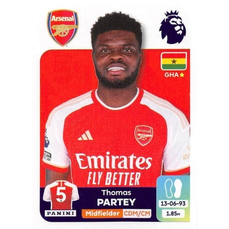 Thomas Partey Arsenal 62