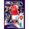 Sticker of Gabriel Magalhaes Stat Star Arsenal Álbum Premier League 2024