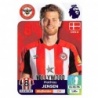 Sticker of Mathias Jensen Brentford Panini Premier League 23/24