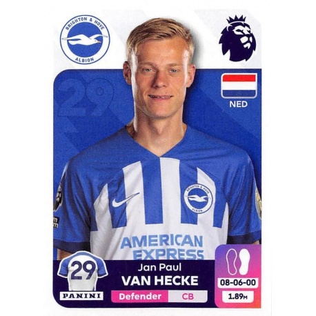 Jan Paul Van Hecke Brighton & Hove Albion 145
