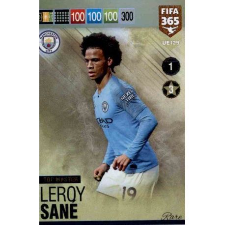 Leroy Sané Rare Top Masters UE129 FIFA 365 Adrenalyn XL