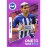 Sticker of Julio Enciso One To Watch Brighton & Hove Albion Álbum Premier League 2024