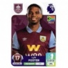Sticker of Lyle Foster Burnley Panini Premier League 2024