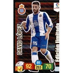 David Lopez Edición Limitada Adrenalyn XL La Liga Santander 2018-19