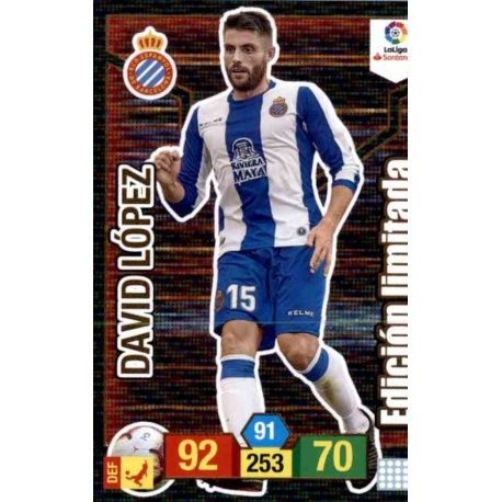 David Lopez Edición Limitada Adrenalyn XL La Liga Santander 2018-19