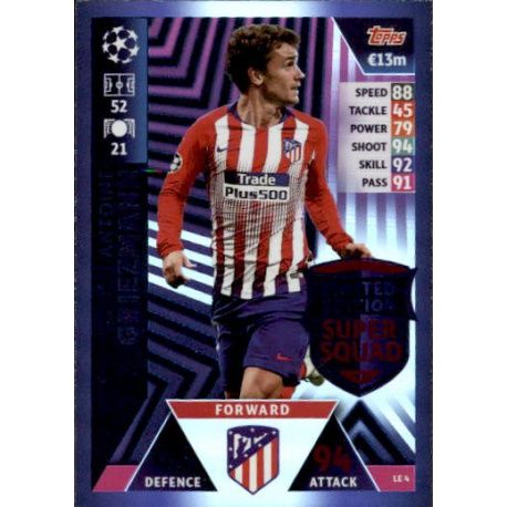 Antoine Griezmann Limited Editon UP-LE4 Match Attax Champions 2018-19