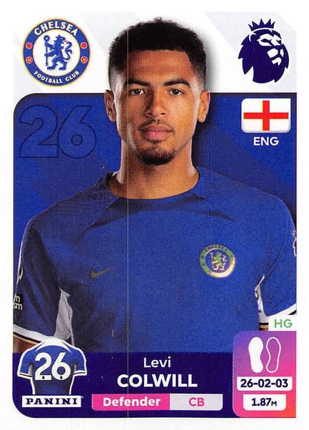 Sale Sticker Levi Colwill Chelsea Panini Premier League 2024