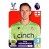 Sticker of Dean Henderson Crystal Palace Panini Premier League 2024