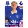Sticker of Jarrad Branthwaite Everton Cromos Premier League 2024