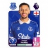 Sticker of Dwight McNeil Everton Álbum Premier League 2024