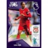 Sticker of Virgil van Dijk Stat Star Liverpool Premier League Stickers 2024
