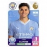 Sticker of Julian Alvarez Manchester City Cromos Premier League 2024