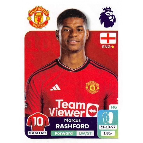Buy Sticker Marcus Rashford Manchester United Panini Premier