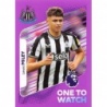 Sticker of Lewis Miley One To Watch Newcastle United Panini Premier League 2024
