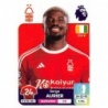 Sticker of Serge Aurier Nottingham Forest Panini Premier League 2024