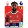 Sticker of Divock Origi Nottingham Forest Panini Premier League 2024