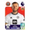 Sticker of Adam Davies Sheffield United Panini Premier League 23/24