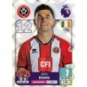 Sticker of John Egan Captain Sheffield United Álbum Premier League 2024