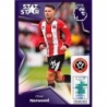 Sticker of Oliver Norwood Stat Star Sheffield United Panini Premier League 23/24