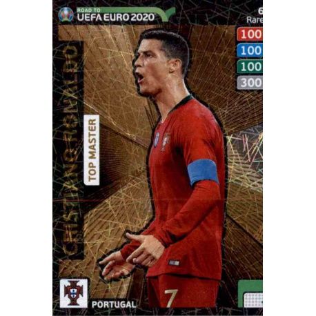 Cristiano Ronaldo Top Master 6 Adrenalyn XL Road To Uefa Euro 2020